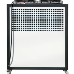 VEVOR Industrial Water Chiller, 6HP 16 Gal Air-Cooled Industrial Water Chiller, 15,100 Kcal/h Cooling Capacity with Finned Condenser Micro-Computer Control 60L Water Tank, for Cooling Water