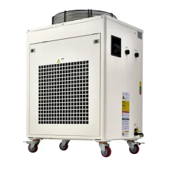 VEVOR Industrial Water Chiller, 27,300 BTU/h, Industrial Water Cooler Cooling System with Compressor, 10.6  Gal Tank Capacity, 18.5 GPM Max Flow Rate, for CO2 Laser Tube Engraving & Cutting Machine