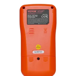 VEVOR 3-in-1 EMF Meter, 5Hz-6GHz, Handheld Rechargeable Electromagnetic Field Radiation Detector, Digital LCD EMF Tester for EF MF RF Home Inspections Outdoor Ghost Hunting 5G Cell Tower Temperature