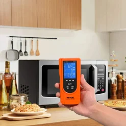VEVOR 3-in-1 EMF Meter, 5Hz - 3.5GHz, Handheld Rechargeable Electromagnetic Field Radiation Detector, Digital LCD EMF Tester for EF MF RF Home Inspections Outdoor Ghost Hunting Paranormal Equipment