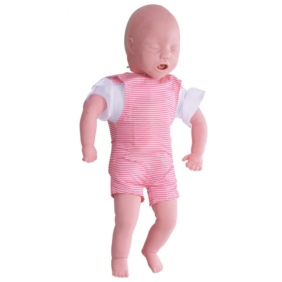VEVOR Infant CPR Training Manikin, Heimlich Maneuver and Cardiopulmonary Resuscitation (CPR) Practice, Professional Infant Airway Obstruction Training Manikin, Baby Infarction Model for Education