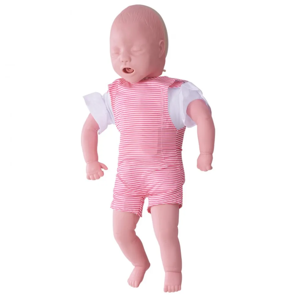 VEVOR Infant CPR Training Manikin, Heimlich Maneuver and Cardiopulmonary Resuscitation (CPR) Practice, Professional Infant Airway Obstruction Training Manikin, Baby Infarction Model for Education