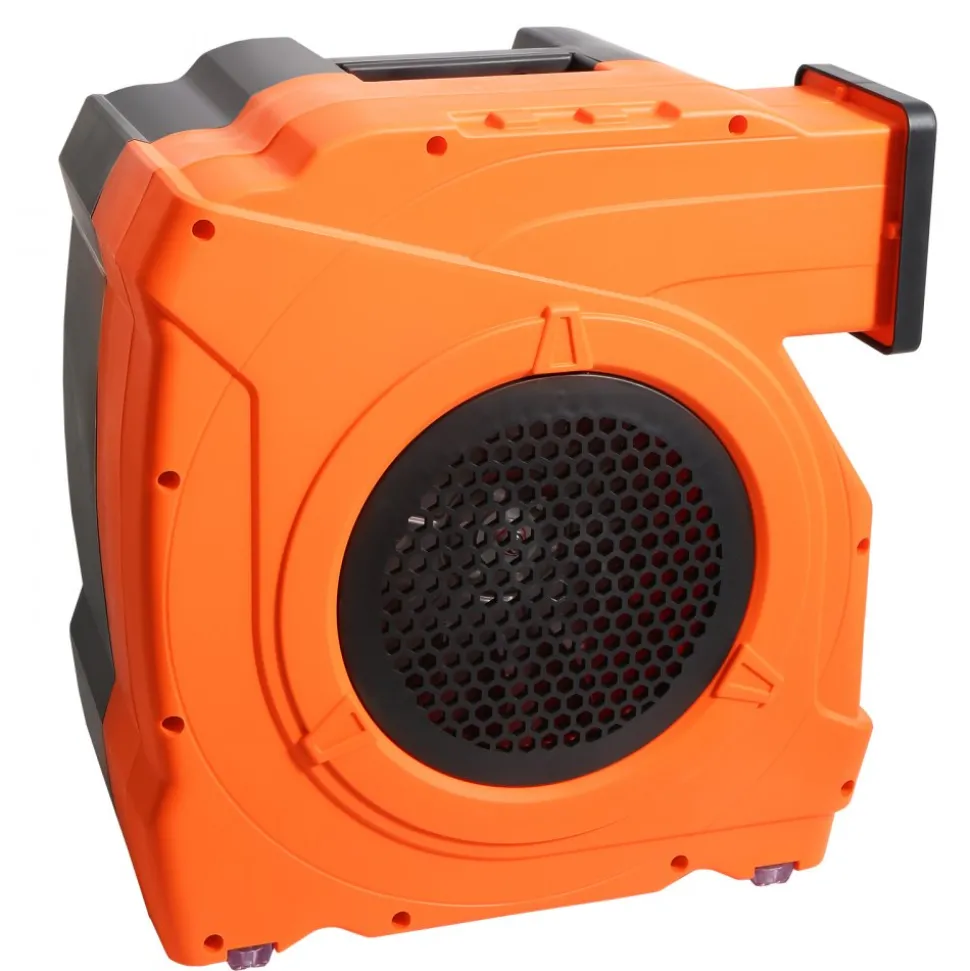 VEVOR Inflatable Blower, 1100W, 1.5 & 1.7 HP Bounce House Blower, Pump Commercial Air Blower for Inflatables, 3100 RPM Bouncy Castle Electric Fan for Bounce House, Waterslides, Tested to UL Standards
