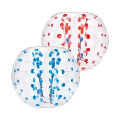 VEVOR Inflatable Bumper Balls 2-Pack, 5FT/1.5M Body Sumo Zorb Balls for Teen & Adult, 0.8mm Thick PVC Human Hamster Bubble Balls for Outdoor Team Gaming Play, Bumper Bopper Toys for Garden, Yard, Park