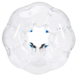 VEVOR Inflatable Bumper Ball 1-Pack, 5FT/1.5M Body Sumo Zorb Balls for Teen & Adult, 0.8mm Thick PVC Human Hamster Bubble Balls for Outdoor Team Gaming Play, Bumper Bopper Toys for Garden, Yard, Park