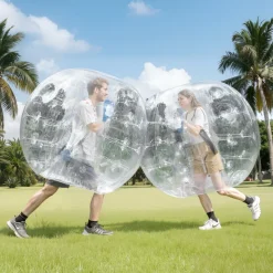 VEVOR Inflatable Bumper Ball 1-Pack, 5FT/1.5M Body Sumo Zorb Balls for Teen & Adult, 0.8mm Thick PVC Human Hamster Bubble Balls for Outdoor Team Gaming Play, Bumper Bopper Toys for Garden, Yard, Park