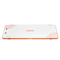 VEVOR Inflatable Floating Dock, 15 x 6FT Inflatable Dock Platform, Non-Slip Water Floating Dock Mat with Detachable Ladder & Portable Carrying Bag, Floating Platform Island Raft for Ocean Pool Beach