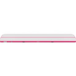 VEVOR Inflatable Gymnastics Air Mat 13 ft Training Mats w/ Electric Pump, 4 inches Thick Sturdy Tumble Track, Tumbling Mat for Home Use/Gym/Outdoor/Yoga/Cheerleading/Beach/Park/Water, Pink