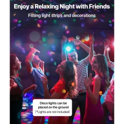 VEVOR Inflatable Nightclub, 29.5 x 19.7 x 13.1 ft Inflatable Party Tent with 1100W Blower & Sandbag, Blow up Night Club with 2 Windows, Air Cube House for Event Birthday Wedding Party, White