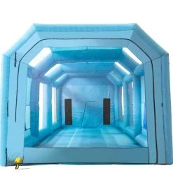 VEVOR Inflatable Paint Booth, 13x10x9ft Inflatable Spray Booth, 950W High Powerful Blower Spray Booth Tent, Car Paint Tent Air Filter System for Car Parking Tent Workstation Motorcycle Garage