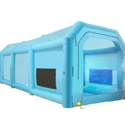 VEVOR Inflatable Paint Booth, 13x10x9ft Inflatable Spray Booth, 950W High Powerful Blower Spray Booth Tent, Car Paint Tent Air Filter System for Car Parking Tent Workstation Motorcycle Garage