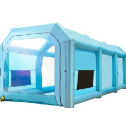 VEVOR Inflatable Paint Booth, 13x10x9ft Inflatable Spray Booth, 950W High Powerful Blower Spray Booth Tent, Car Paint Tent Air Filter System for Car Parking Tent Workstation Motorcycle Garage