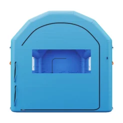 VEVOR Inflatable Paint Booth, 13.1 x 8.2 x 8.2 ft, Portable Spray Booth with 750W Powerful Blower and Large Filter Cotton, Blow Up Painting Tent for Bike, Motorcycle, and Small Furniture, Blue