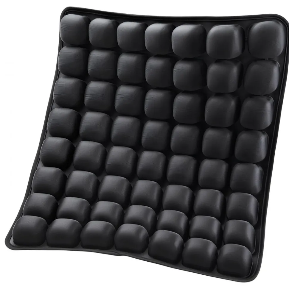 VEVOR Inflatable Seat Cushion, 3D Air Cell Seat Cushion for Pressure Relief, Lycra & TPU Wheelchair Seat Pad with Manual Pump, Lightweight and Portable for Travel, Office, Car, Airplane