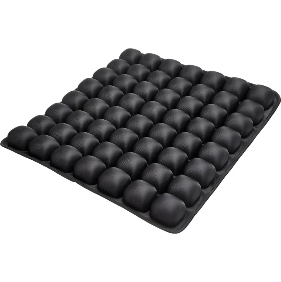 VEVOR Inflatable Seat Cushion, 3D Air Cell Seat Cushion for Pressure Relief, Lycra & TPU Wheelchair Seat Pad with Manual Pump, Lightweight and Portable for Travel, Office, Car, Airplane