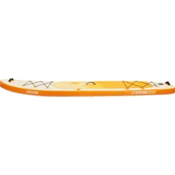 VEVOR Inflatable Stand Up Paddle Board, 11.6' x 35" x 6" Wide Ultra-Light SUP Paddleboard, All Accessories Included, Pump, Paddle, Fin, Backpack, Ankle Leash, Strap, Non-slip Deck for Youth & Adults