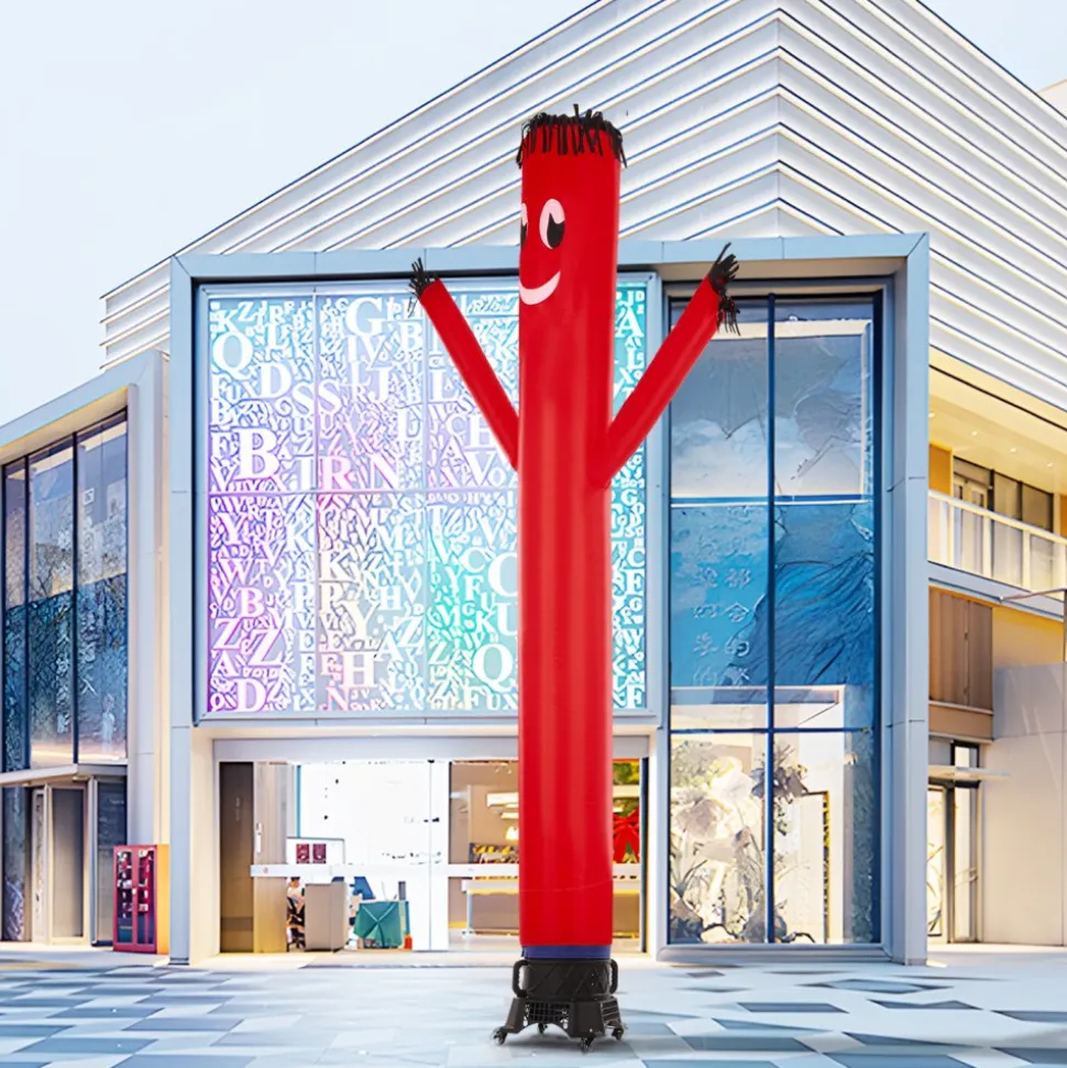 VEVOR Inflatable Tube Man Blower, 1 HP, Blower Fan for Wacky Waving Inflatable Tube Guy, PP Shell, IPX3 Waterproof, Fits 18" Diameter Outdoor Inflatable Wind Flying Tube Man(No Inflatable)