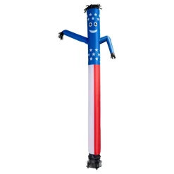 VEVOR Inflatable Tube Man with Blower, 10 ft Tall, Wacky Waving Wind Flying Inflatable Dancing Tube Guy with 3/4 HP IPX3 Waterproof Blower Fan, for Outdoor Advertising Business Store Party Decoration