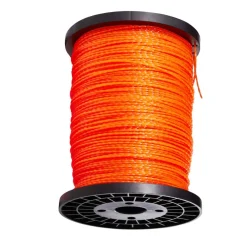 VEVOR 0.095 in 1280 ft String Trimmer Line, Orange Heavy Duty Weed Eater String, Premium Nylon Universal Replacement Trimmer Line Spool with Twisted Design, Suitable for Professional & Homeowner Use