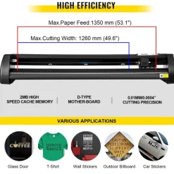 VEVOR 8 In 1 Heat Press Sublimation Machine & 53