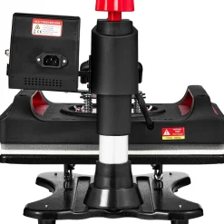 VEVOR 11 in 1 Heat Press, 12 x 15 Inch, Multifunctional Clamshell Printer, Digital Dual-Tube Heat Press Transfer Machine, Swing Away Sublimation Machine for T-Shirt Hat Cap Mug Plate Pen Shoes Black
