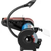 VEVOR 2 IN 1 2inch Belt Grinder for Knife Making 6inch 3450rpm per min Belt and Disc Bench Sander 90 Degree Belt Holder with Sturdy Base and LED Working Lamp