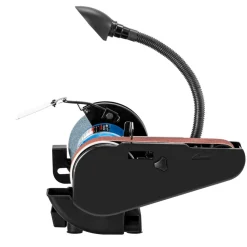 VEVOR 2 IN 1 2inch Belt Grinder for Knife Making 6inch 3450rpm per min Belt and Disc Bench Sander 90 Degree Belt Holder with Sturdy Base and LED Working Lamp