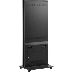 VEVOR 65 in Indoor Digital Signage 4K Floor Stand Advertising Display Kiosk, WiFi HDMI/USB Input Android OS, 178° Wide View, LCD Touchscreen Interactive Monitor, Mobile Commercial Totem Poster