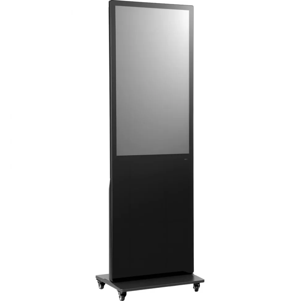 VEVOR 43 in Indoor Digital Signage Floor Standing Advertising Display Kiosk, with WiFi HDMI/USB Input Android OS, 178° Wide View, LCD Screen Interactive Monitor, Mobile Commercial Totem Poster