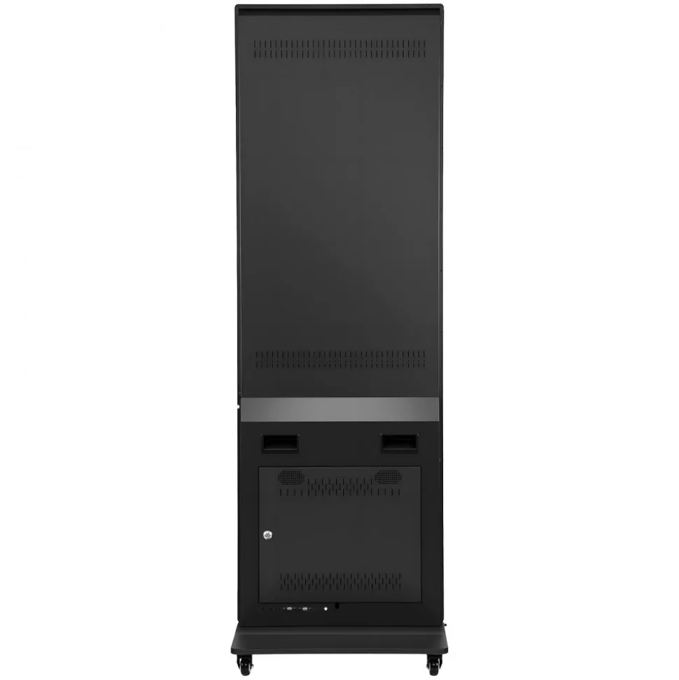 VEVOR 43 in Indoor Digital Signage Floor Standing Advertising Display Kiosk, with WiFi HDMI/USB Input Android OS, 178° Wide View, LCD Screen Interactive Monitor, Mobile Commercial Totem Poster