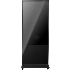 VEVOR 55 in Indoor Digital Signage 4K Floor Stand Advertising Display Kiosk, WiFi HDMI/USB Input Android OS, 178° Wide View, LCD Touchscreen Interactive Monitor, Mobile Commercial Totem Poster