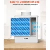 VEVOR 3-in-1 Indoor Dryer Vent Kit,Premium ABS Material Fits 4 inch Exhaust Port, Smart Overheating Reminder Exhaust Hood & Easy-to-Detach Mesh Cap & Multi-layer Purification with 4 Replacement Pads