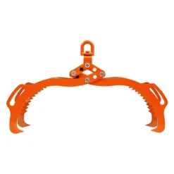 VEVOR 32in Log Lifting Tongs, 4-Claw Log Tongs, Heavy Duty Steel Log Grapple, 2200LBS Lifting Capacity, Swivel Log Graper Timber, Eagle Claw Design, Log Skidding Tongs for Trucks, Tractors, Forklifts