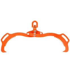 VEVOR 32in Log Lifting Tongs, 2-Claw Log Tongs, Heavy Duty Steel Log Grapple, 1543LBS Lifting Capacity, Swivel Log Graper Timber, Eagle Claw Design, Log Skidding Tongs for Trucks, Tractors, Forklifts
