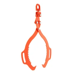 VEVOR 28in Log Lifting Tongs, 2-Claw Log Tongs, Heavy Duty Steel Log Grapple, 1100LBS Lifting Capacity, Swivel Log Graper Timber, Eagle Claw Design, Log Skidding Tongs for Trucks, Tractors, Forklifts