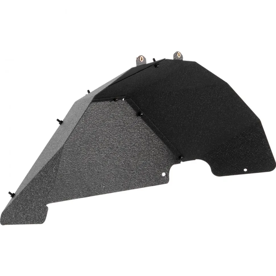 VEVOR Inner Fender Liner, Front & Rear Fender Liner Compatible with 2007-2018 Jeeps JK/JKU 2/4 Doors, Steel Mud Guards Bolt-on Style Fenders Flare, Wheel Well Cover Fenders Flare Liners, Black