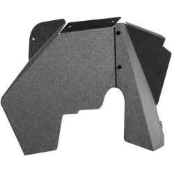 VEVOR Inner Fender Liner, Front & Rear Fender Liner Compatible with 2007-2018 Jeeps JK/JKU 2/4 Doors, Steel Mud Guards Bolt-on Style Fenders Flare, Wheel Well Cover Fenders Flare Liners, Black