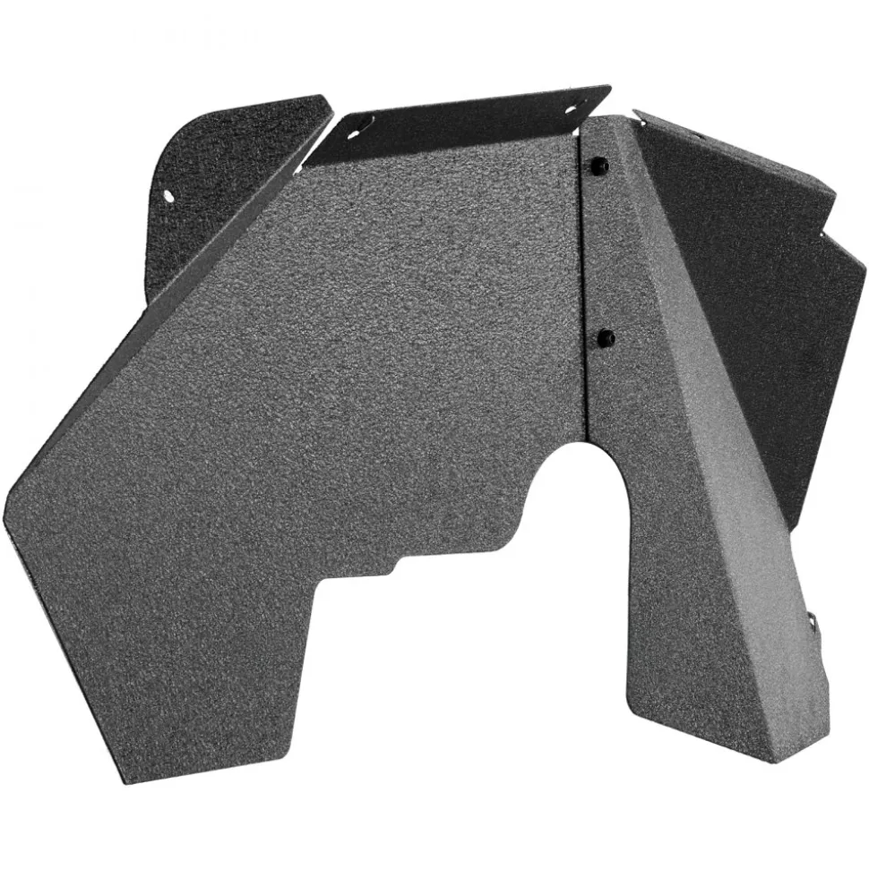 VEVOR Inner Fender Liner, Front & Rear Fender Liner Compatible with 2007-2018 Jeeps JK/JKU 2/4 Doors, Steel Mud Guards Bolt-on Style Fenders Flare, Wheel Well Cover Fenders Flare Liners, Black