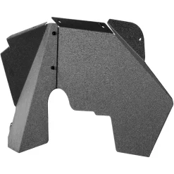 VEVOR Inner Fender Liner, Front Fender Liner Compatible with 2007-2018 Jeeps JK/JKU 2/4 Doors, Steel Mud Guards Bolt-on Style Fenders Flare, Wheel Well Cover Fenders Flare Liners, Scratch-Resistant