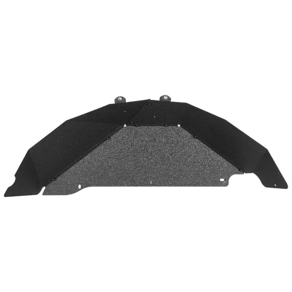 VEVOR Inner Fender Liner, Rear Fender Liner Compatible with 2007-2018 Jeeps JK/JKU 2/4 Doors, Steel Mud Guards Bolt-on Style Fenders Flare, Wheel Well Cover Fenders Flare Liners, Scratch-Resistant