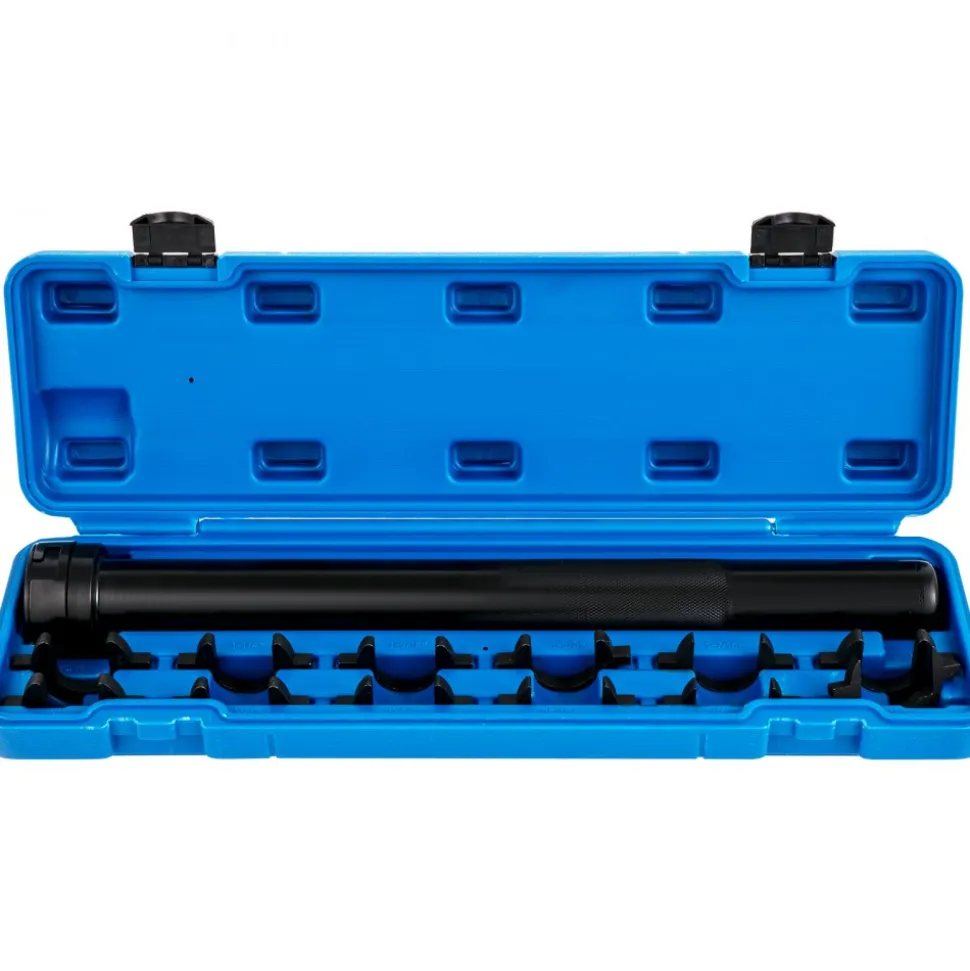 VEVOR Inner Tie Rod Installation Kit, Includes 13 Crowfoot Adapters, Durable 1/2 Inch Drive Tube for Efficient Removal, Crafted from Robust Steel, Ideal for Automotive Maintenance