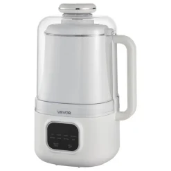 VEVOR 8-in-1 Nut Milk Maker, 34 oz Soy Milk Maker with 200W Blending, for Homemade Oat, Nut, Soy, Juice, Milkshake, Rice Cereal, Plant-Based Beverages with Self-Cleaning, Boil Water, 12-Hour Delay