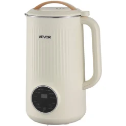 VEVOR 8-in-1 Nut Milk Maker, 34 oz Soy Milk Maker with 180W Blending, for Homemade Oat, Nut, Soy, Juice, Milkshake, Rice Cereal, Plant-Based Beverages with Self-Cleaning, Boil Water, 12-Hour Delay