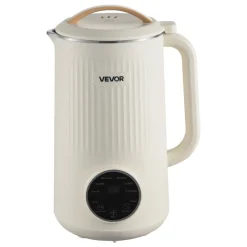 VEVOR 8-in-1 Nut Milk Maker, 34 oz Soy Milk Maker with 180W Blending, for Homemade Oat, Nut, Soy, Juice, Milkshake, Rice Cereal, Plant-Based Beverages with Self-Cleaning, Boil Water, 12-Hour Delay