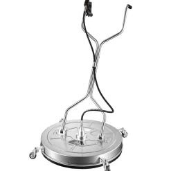VEVOR 30 in Pressure Washer Surface Cleaner, Raised Handle, Stainless Steel, Power Washer Attachment with Wheels for Concrete, Patio, Sidewalk, Deck, Driveway, Floor, 4000 Max PSI, 3/8 Quick Connector
