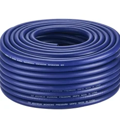 VEVOR 3/8 in Self Sinking Aeration Hose, 100 Ft Long Weighted Pond Aerator Hose Kit, Heavy Duty Rubber Pond Aeration Tubing, Flexible Airline for Lake Water Garden Aerators & Diffusers