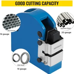 VEVOR 2-in-1 Sheet Metal Shrinker and Stretcher Set,18 Gauge Mild Steel 16 Gauge Aluminum Sheet Metal Bender Shrinker Stretcher Set,Solid Construction Manual Expansion Machine