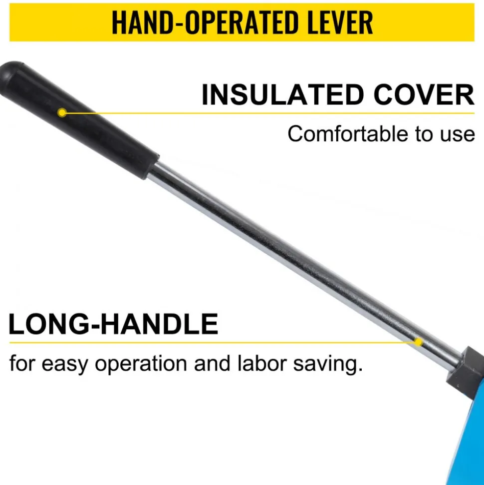 VEVOR 2-in-1 Sheet Metal Shrinker and Stretcher Set,18 Gauge Mild Steel 16 Gauge Aluminum Sheet Metal Bender Shrinker Stretcher Set,Solid Construction Manual Expansion Machine
