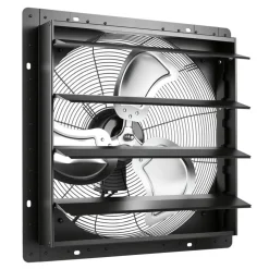 VEVOR 20 in Shutter Exhaust Fan Wall-Mount Automatic Louvers Variable Speed, Sturdy Steel Housing, Low Noise, AC Motor, 4499 CFM Ventilation and Cooling for Attic, Garage, Barn, Greenhouse, Workshop