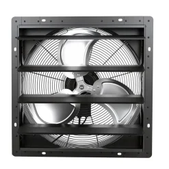 VEVOR 20 in Shutter Exhaust Fan Wall-Mount Automatic Louvers Variable Speed, Sturdy Steel Housing, Low Noise, AC Motor, 4499 CFM Ventilation and Cooling for Attic, Garage, Barn, Greenhouse, Workshop
